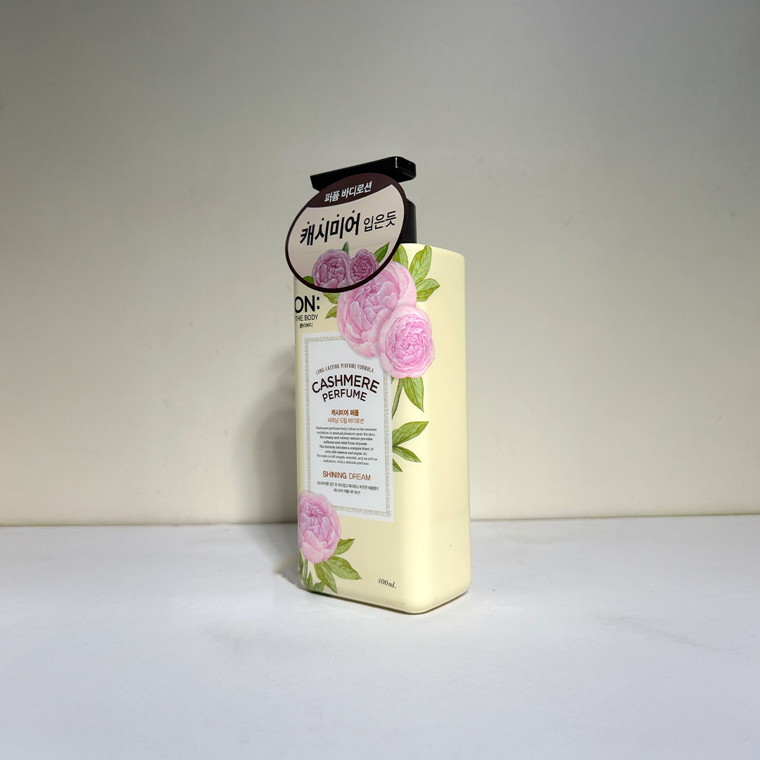 On the body Cashmere Perfume - Shining Dream Body Lotion 400 ml